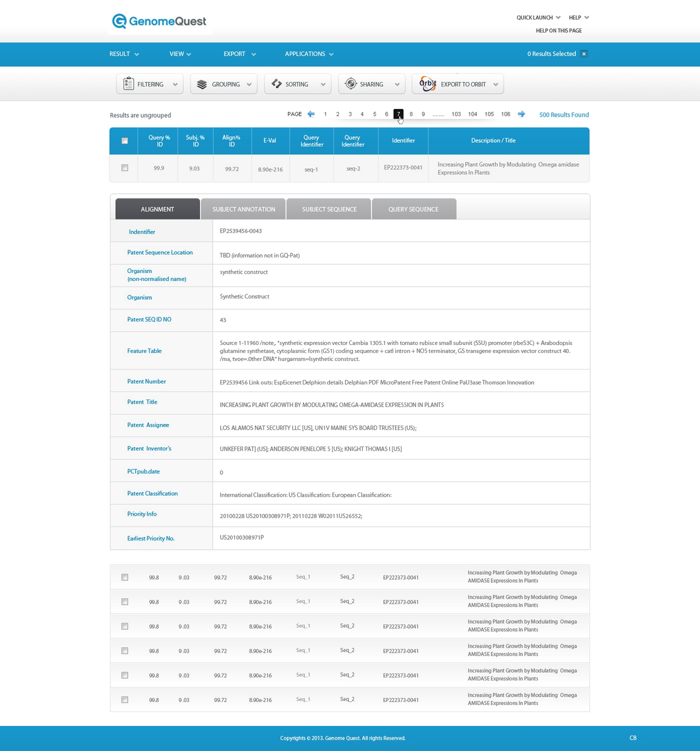Web Design par pb pour GenomeQuest, Inc. | Design #2263229