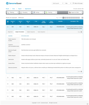 Diseño Web por pb para GenomeQuest, Inc. | Diseño: #2263235
