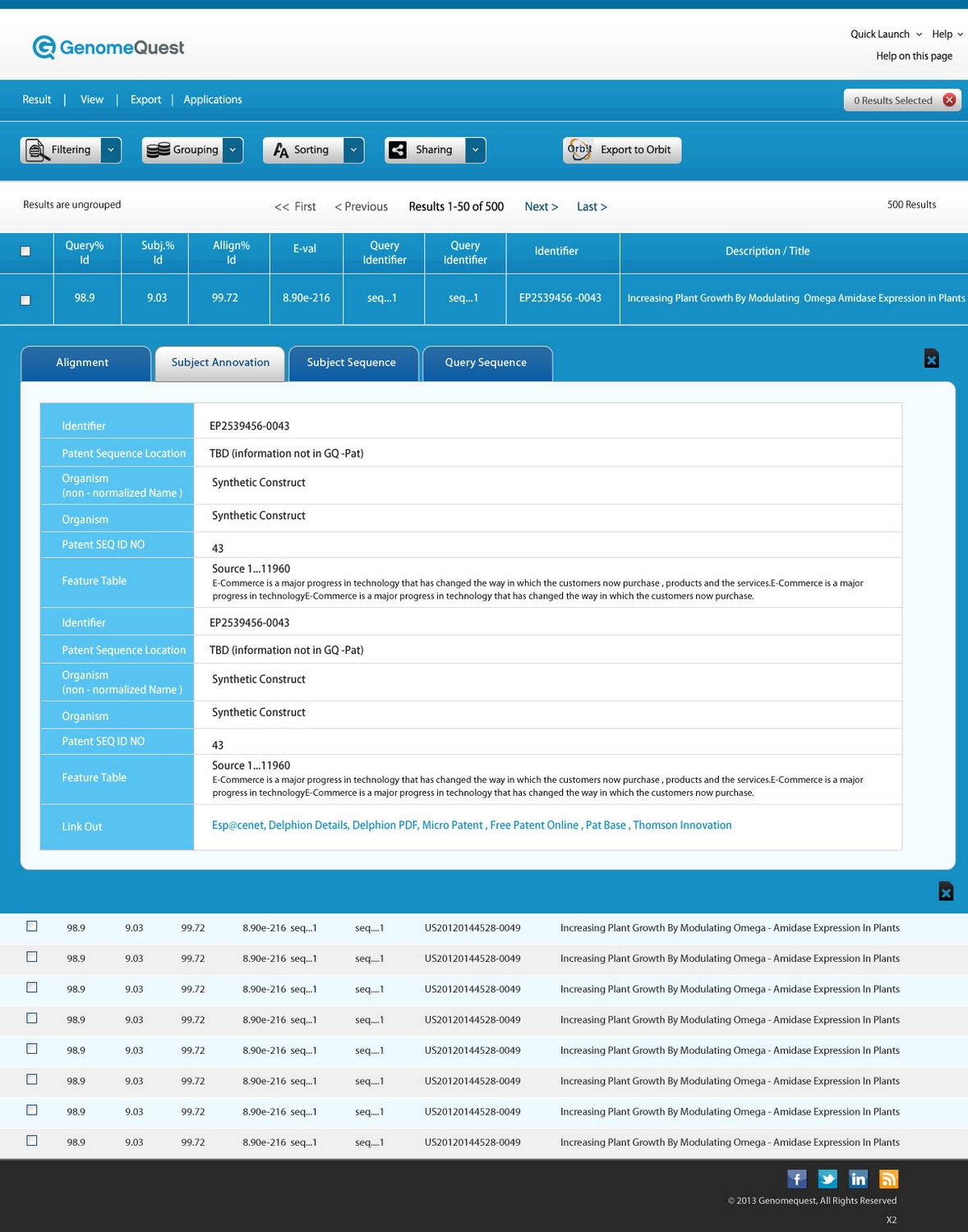 Web Design par pb pour GenomeQuest, Inc. | Design #2267079