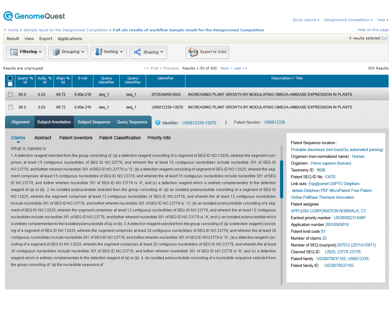 Web-Design von jijesh für GenomeQuest, Inc. | Design #2261127