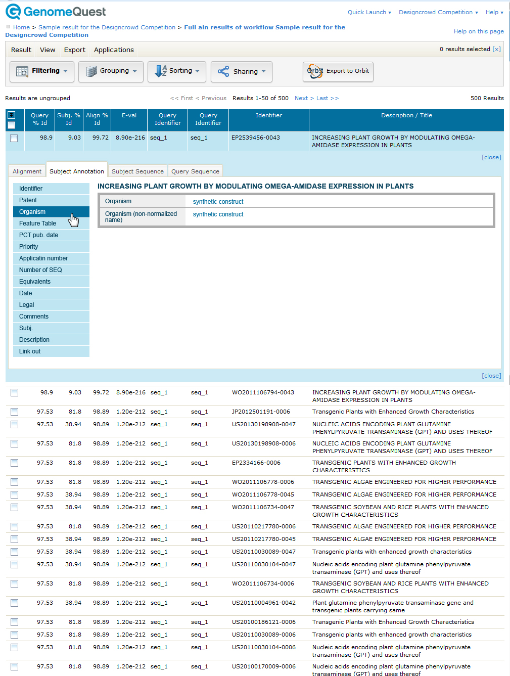 Web-Design von jeckx2 für GenomeQuest, Inc. | Design #2293006