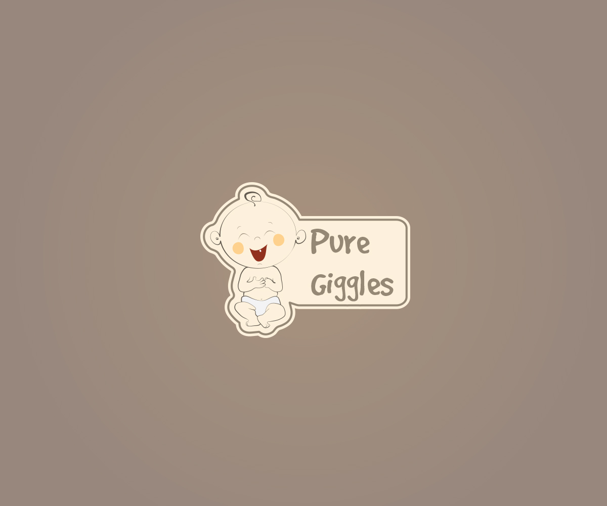 Logo Design by senja for Pure Giggles | Design #4225092