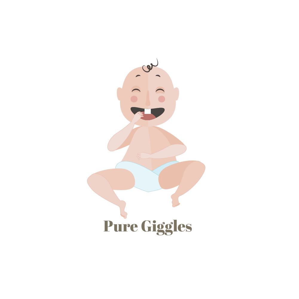 Logo Design by Zurlina for Pure Giggles | Design #4258359