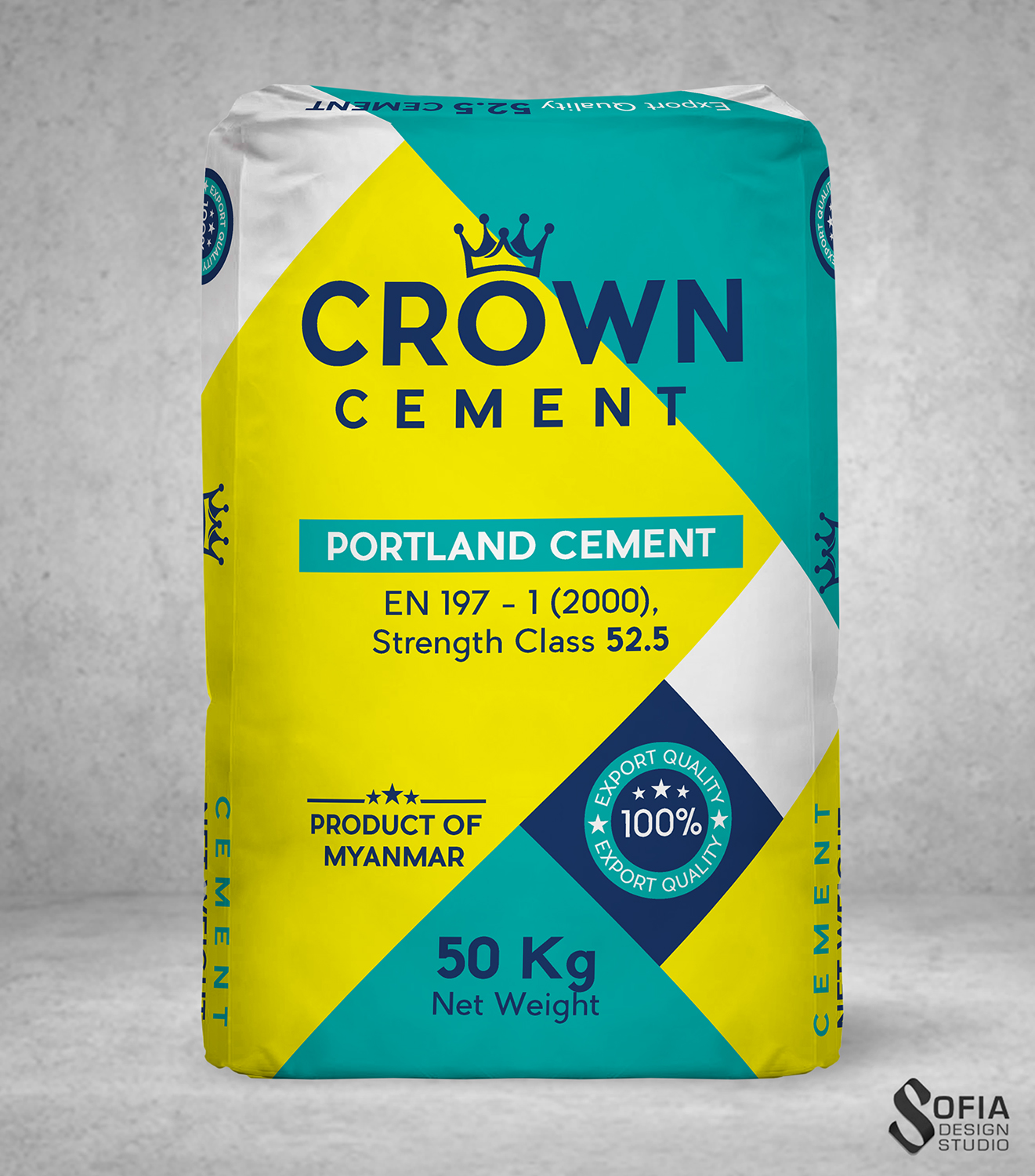 Professional, Masculine, Cement Packaging Design for a Company by ...