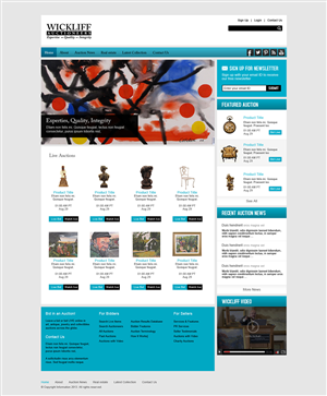 WordPress-Design von Latest Design Ideas für AuctionServices.com, Inc. | Design: #2295080