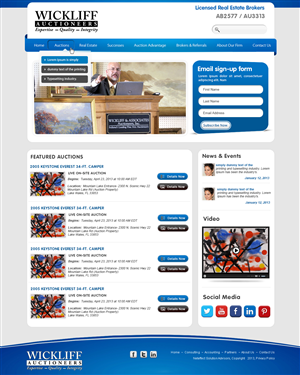 Wordpress Design by webxvision