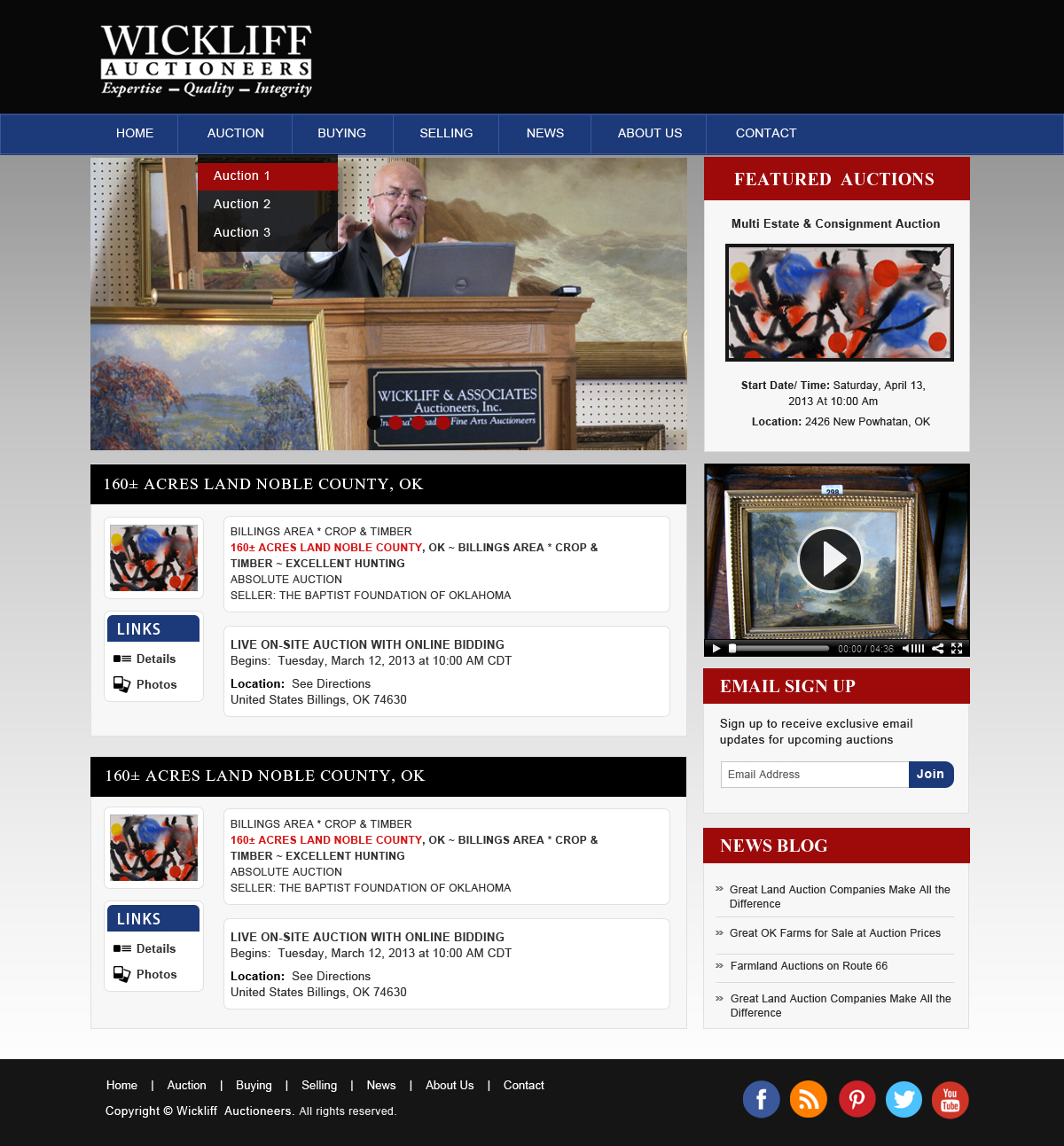 Design Wordpress par Creative X Designs pour AuctionServices.com, Inc. | Design #2299817