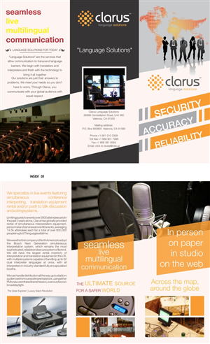 Brochure Design by Bins for this project | Design: #2269703
