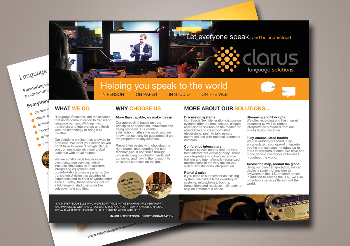 Brochure Design by uk for this project | Design #2268272