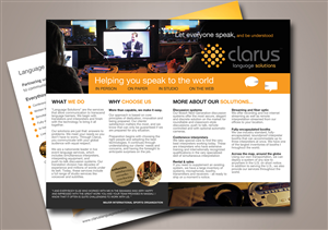 Brochure Design by uk for this project | Design: #2268272