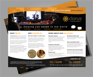 Brochure Design by uk for this project | Design: #2279543