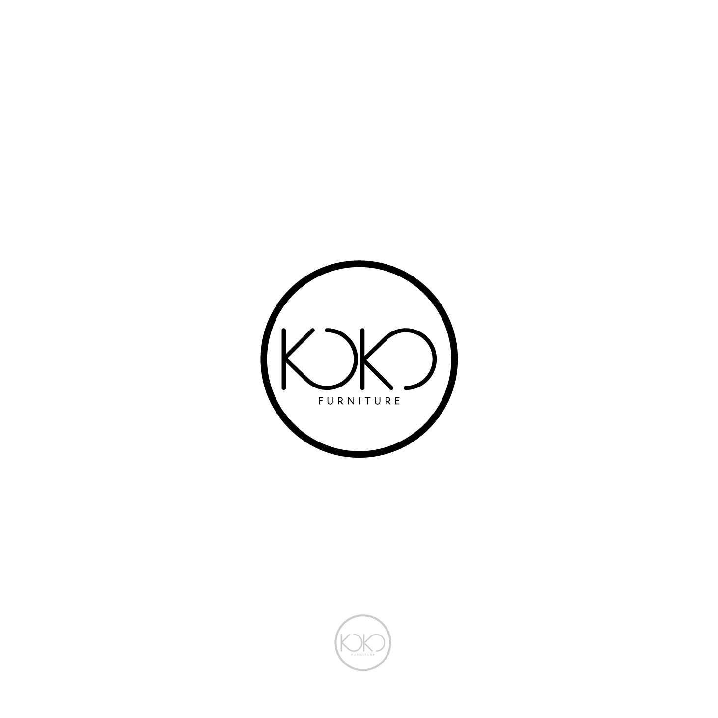 Logo Design by abc. for KOKO furniture and Trading Pte Ltd | Design #10850778