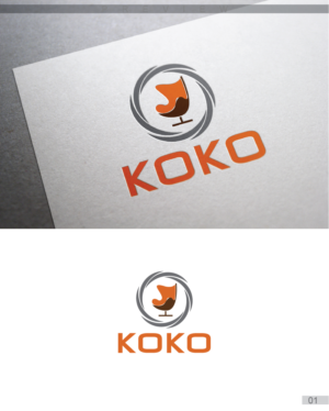 Logo Design by 3Guys for KOKO furniture and Trading Pte Ltd | Design: #10939442
