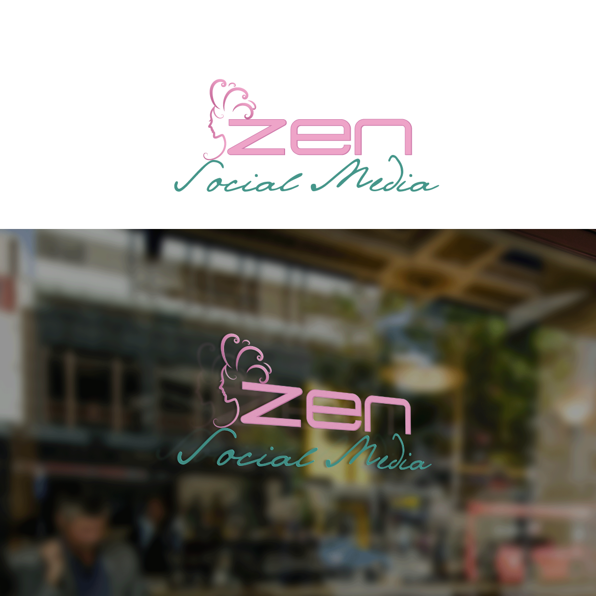 Diseño de Logo por wdishan fernando para Zen Social Media | Diseño #10857406
