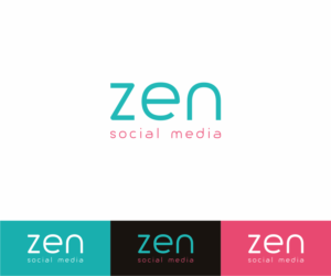 Diseño de Logo por SMG para Zen Social Media | Diseño: #10866279