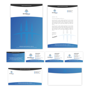 Diseño de Papelería por Ni Oeuvre para Bridgelink Logistics Sdn Bhd | Diseño: #10895504