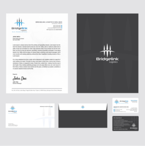 Diseño de Papelería por SL Designer para Bridgelink Logistics Sdn Bhd | Diseño: #10844051