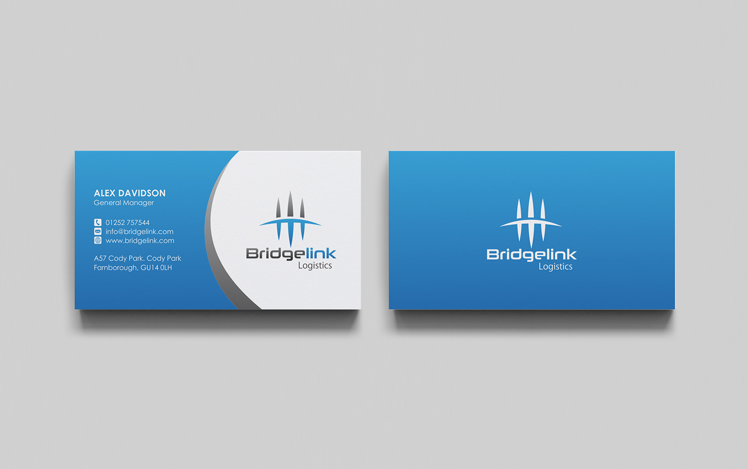 Diseño de Papelería por logodentity para Bridgelink Logistics Sdn Bhd | Diseño #10847348