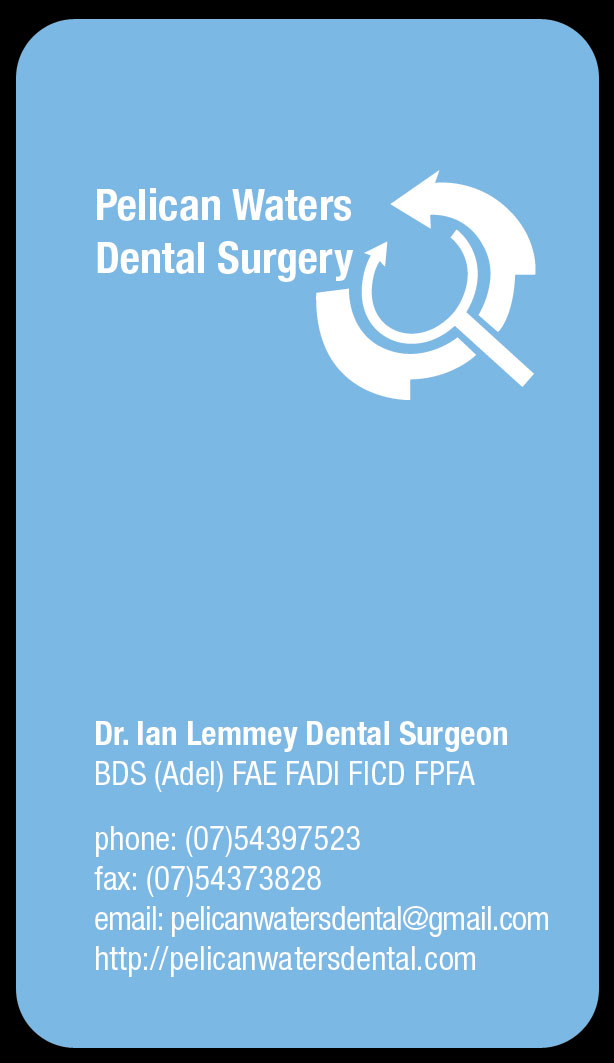 Business Card Design by nemorosa for Pelican Waters Dental Surgery | Design #2259407