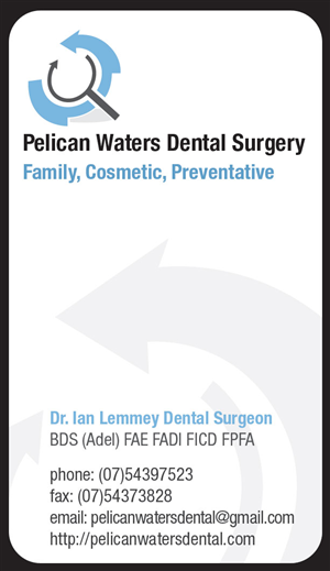 Business Card Design by nemorosa for Pelican Waters Dental Surgery | Design: #2259410