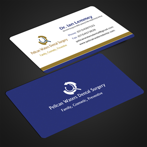 Business Card Design by Harshan for Pelican Waters Dental Surgery | Design: #2257266