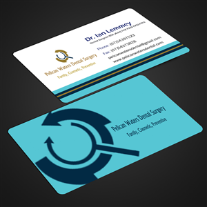 Business Card Design by Harshan for Pelican Waters Dental Surgery | Design: #2257370