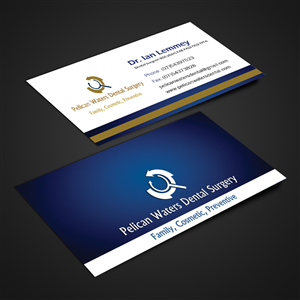 Pelican Waters Dental Surgery | Business Card Design by Harshan