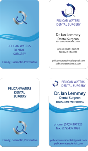 Pelican Waters Dental Surgery | Business Card Design by TedAtkinson