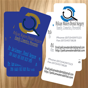 Business Card Design by arrowdesigners for Pelican Waters Dental Surgery | Design #2270332