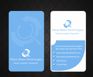 Business Card Design by Aaaron for Pelican Waters Dental Surgery | Design: #2257479