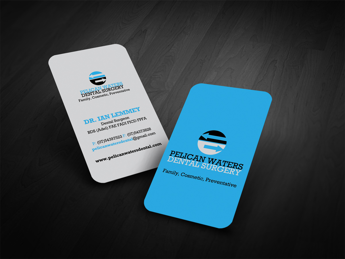 Business Card Design by diRtY.EMM for Pelican Waters Dental Surgery | Design #2253482
