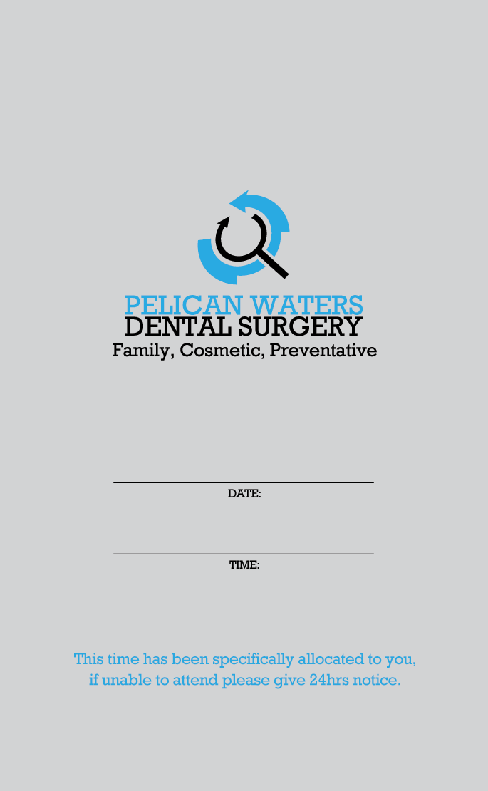 Business Card Design by diRtY.EMM for Pelican Waters Dental Surgery | Design #2270520