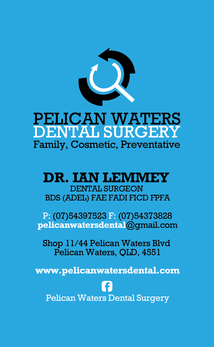 Business Card Design by diRtY.EMM for Pelican Waters Dental Surgery | Design #2319182