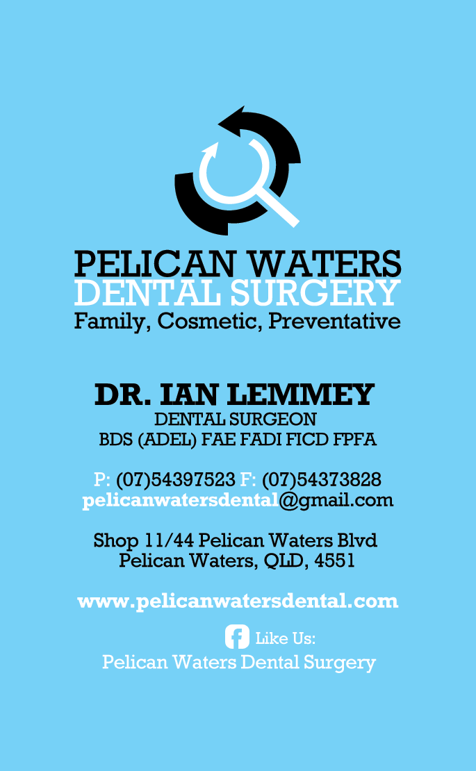 Business Card Design by diRtY.EMM for Pelican Waters Dental Surgery | Design #2319494