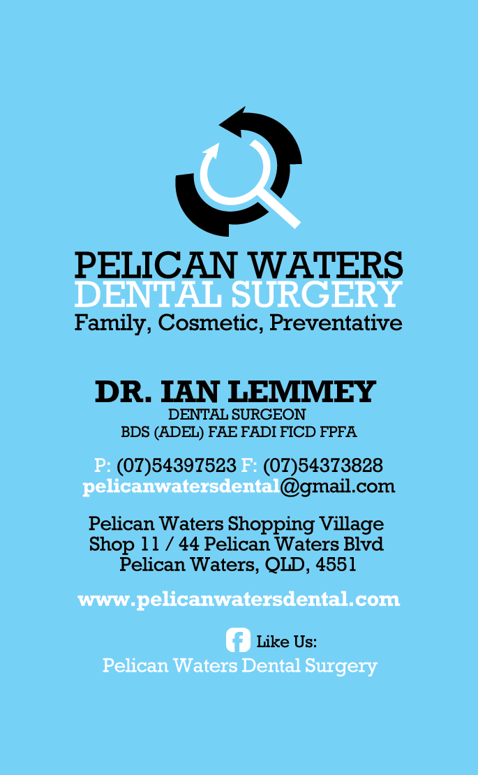Business Card Design by diRtY.EMM for Pelican Waters Dental Surgery | Design #2328759