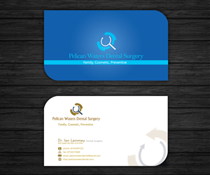 Business Card Design by FutureDesigne for Pelican Waters Dental Surgery | Design: #2255838