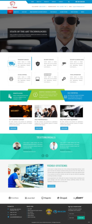 Web Design par pb pour ce projet | Design : #10854121
