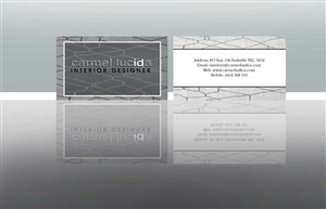 Carmel Iudica Interior Design | Business Card Design by NILDesigns