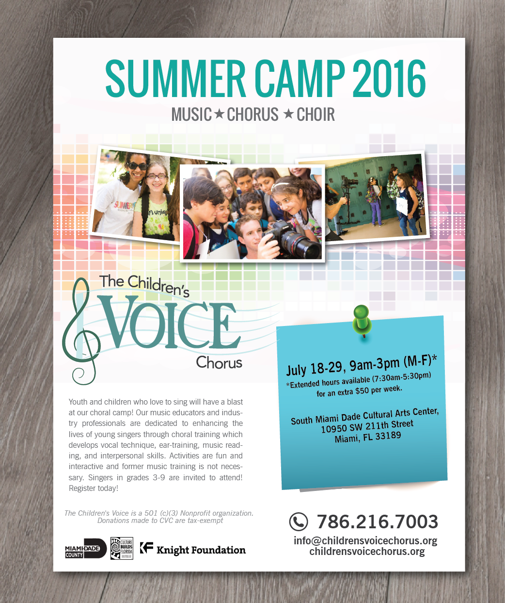 playful modern community flyer design for a company by alex989 community flyer design