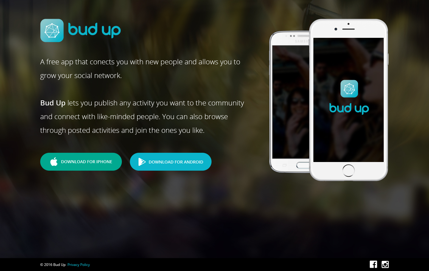 Landing Page Design by Jagannath for Bud Up  | Design #10896948