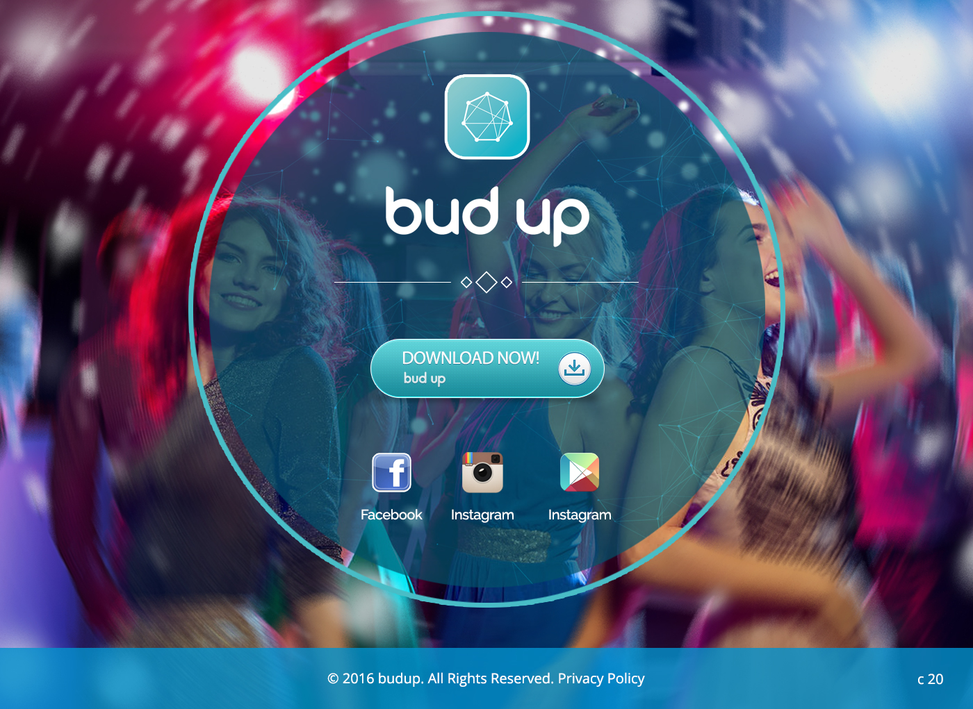 Landing Page Design by pb for Bud Up  | Design #10866087