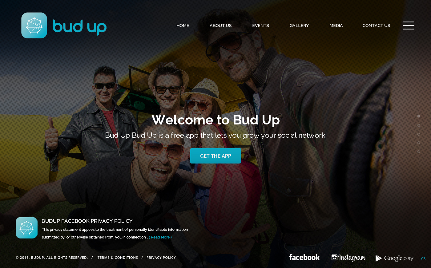 Design de Page d'Accueil par pb pour Bud Up  | Design #10866091