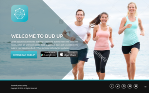 Landing Page Design by pb for Bud Up  | Design: #10894108
