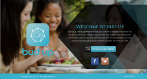 Landing Page Design by Sbss for Bud Up  | Design: #10849088