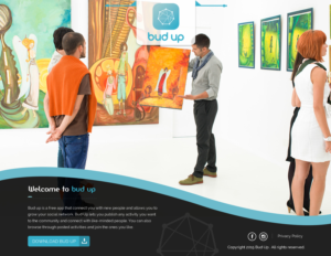 Landing Page Design by Sbss for Bud Up  | Design: #10849090