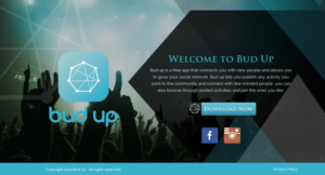 Landing Page Design by Sbss for Bud Up  | Design: #10849092