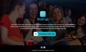 Landing Page Design by Sbss for Bud Up  | Design: #10849909