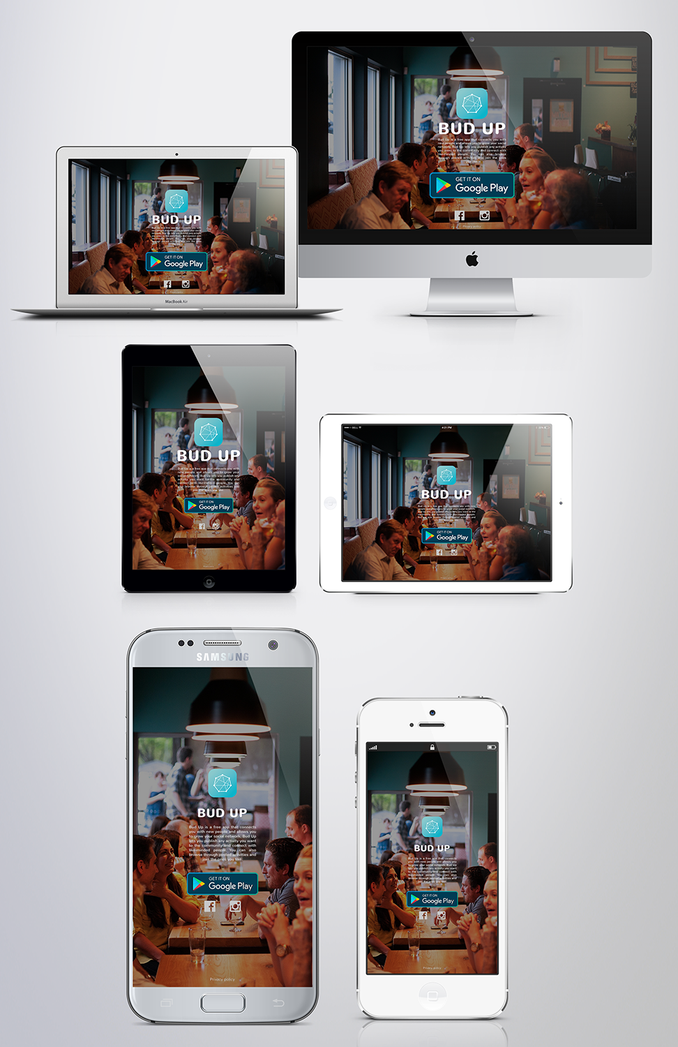 Landing Page Design by atoz for Bud Up  | Design #10888003