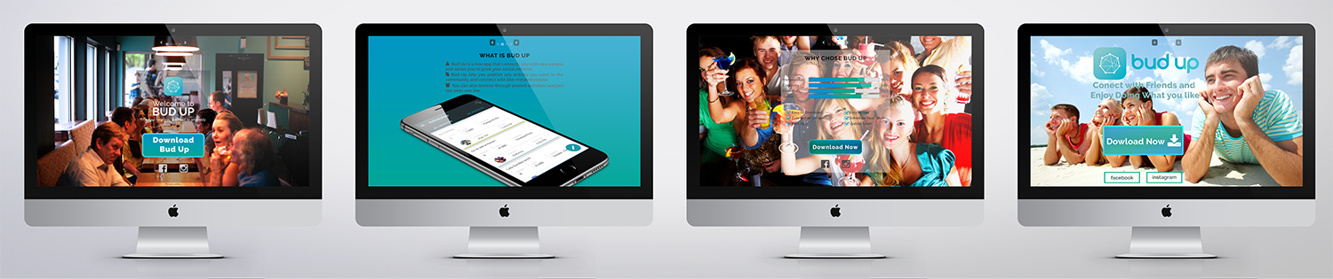 Landing Page Design by atoz for Bud Up  | Design #10896442