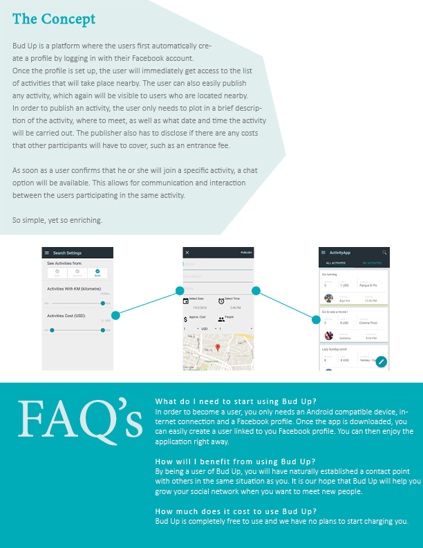 Diseño de Brochure por jcomella.design para Bud Up  | Diseño #10857456